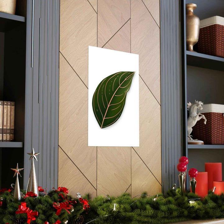 POS Aglaonema Rotundum Print