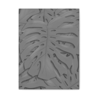 Smokey Monstera Canvas