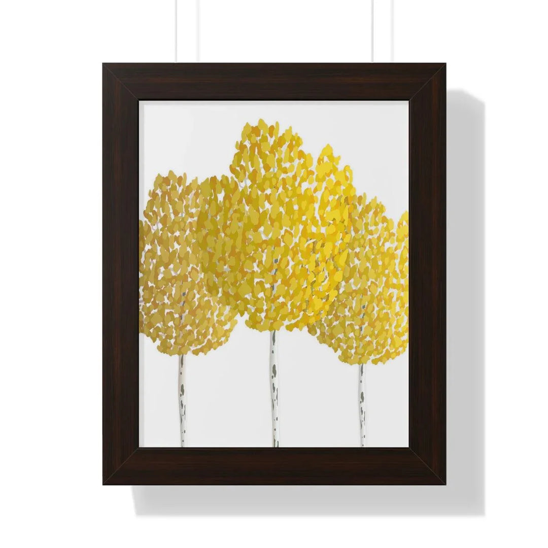 Fall Aspen Framed Print, Poster, Laura Christine Photography & Design, Framed, Home & Living, Indoor, Paper, Posters, Laura Christine Photography & Design, laurachristinedesign.com