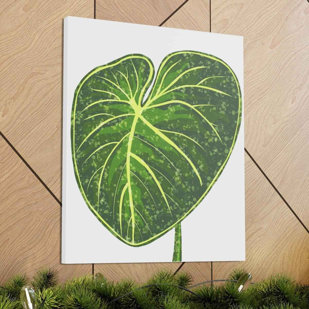 Philodendron Gloriosum Canvas - Stretched Canvas Art Print | Matte Indoor Wall Art