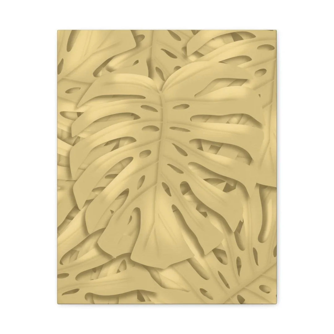 Golden Monstera Canvas, Canvas, Laura Christine Photography & Design, Art & Wall Decor, Canvas, Hanging Hardware, Home & Living, Indoor, Laura Christine Photography & Design, laurachristinedesign.com