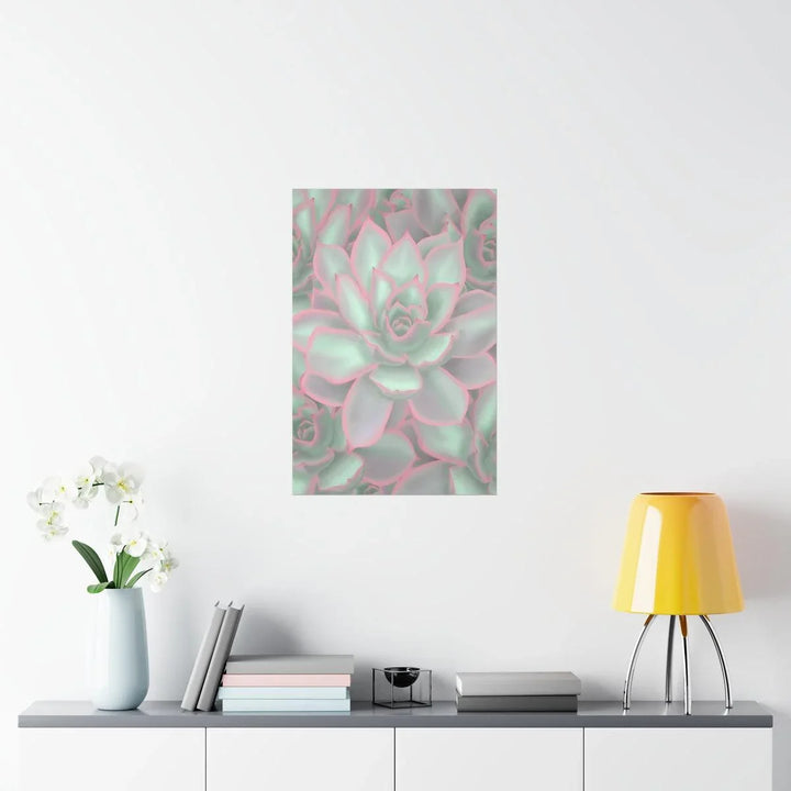 Echeveria Violet Queen Succulent Print, Poster, Laura Christine Photography & Design, Back to School, Home & Living, Indoor, Matte, Paper, Posters, Valentine's Day promotion, Laura Christine Photography & Design, laurachristinedesign.com