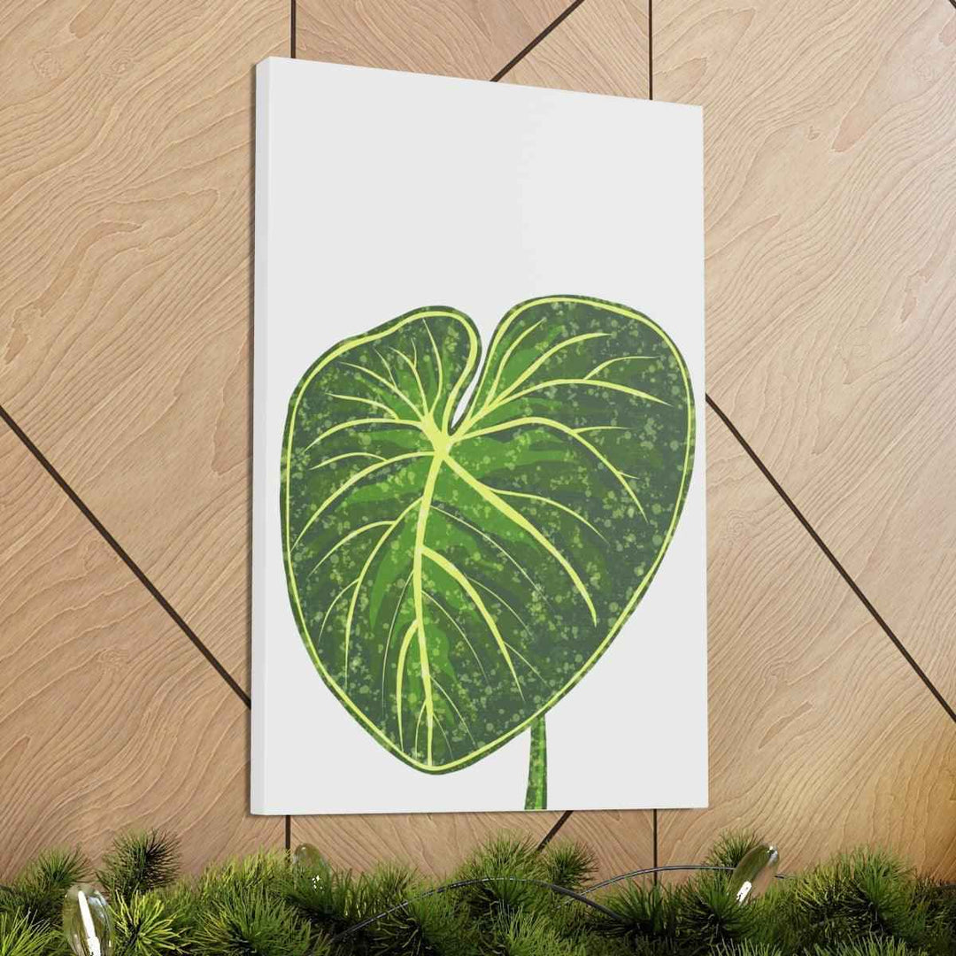 Philodendron Gloriosum Canvas - Stretched Canvas Art Print | Matte Indoor Wall Art