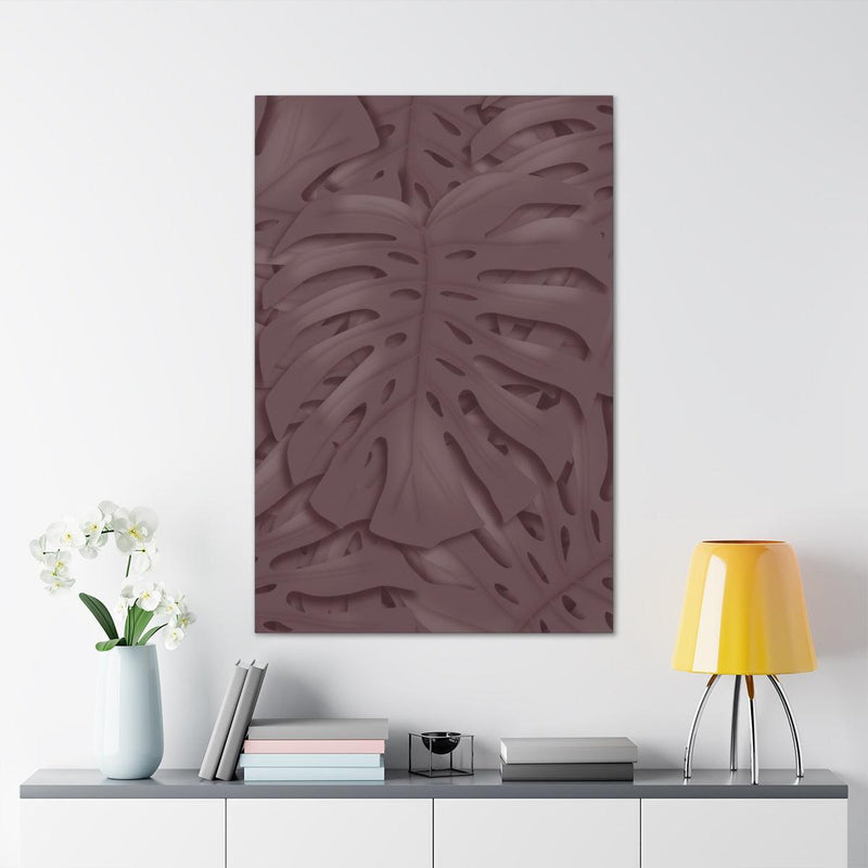 Merlot Monstera Canvas, Canvas, Laura Christine Photography & Design, Art & Wall Decor, Canvas, Hanging Hardware, Home & Living, Indoor, Laura Christine Photography & Design, laurachristinedesign.com