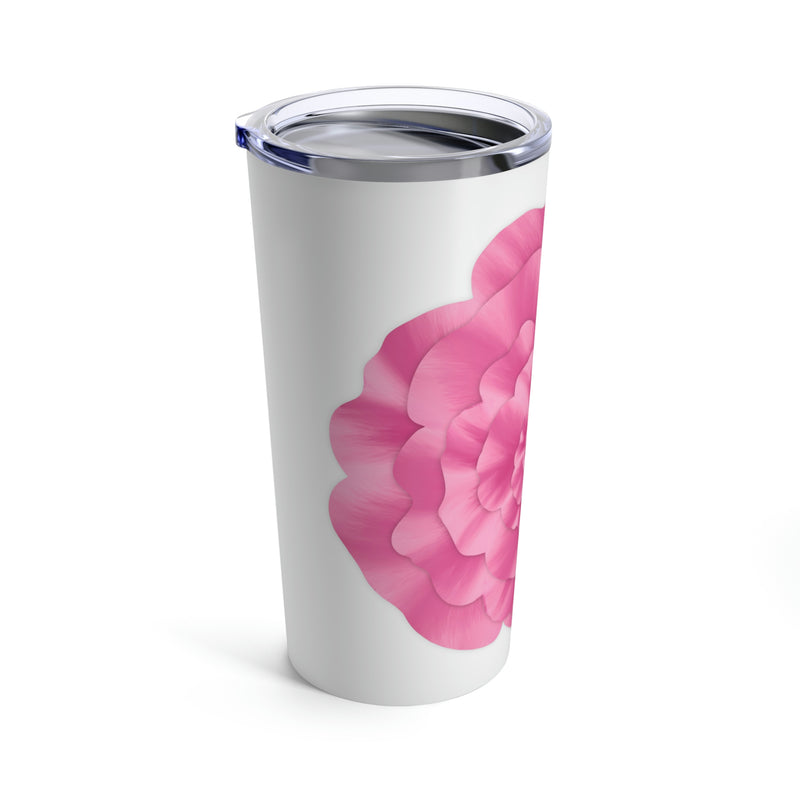 Abstract Peony Flower Tumbler