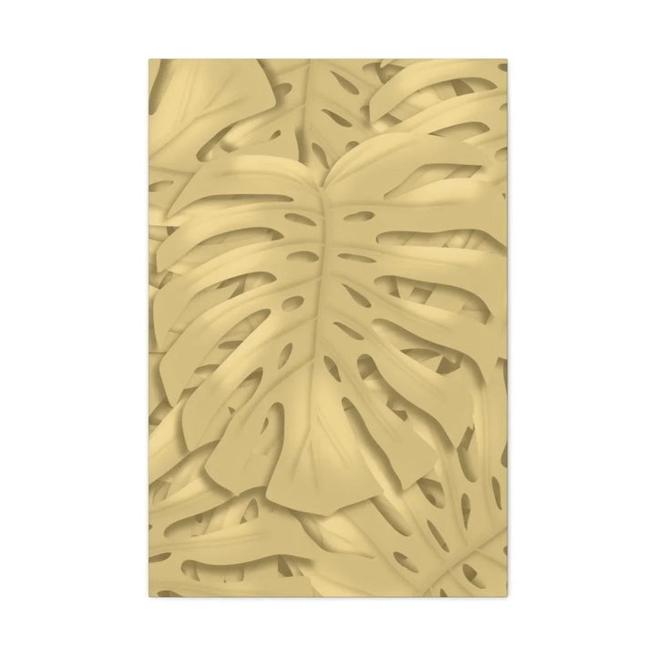 Golden Monstera Canvas, Canvas, Laura Christine Photography & Design, Art & Wall Decor, Canvas, Hanging Hardware, Home & Living, Indoor, Laura Christine Photography & Design, laurachristinedesign.com