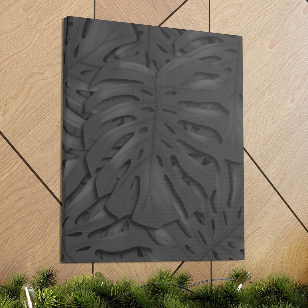 Charcoal Monstera Canvas, Canvas, Laura Christine Photography & Design, Art & Wall Decor, Canvas, Hanging Hardware, Home & Living, Indoor, Laura Christine Photography & Design, laurachristinedesign.com
