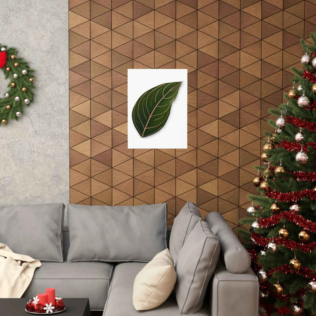 POS Aglaonema Rotundum Print