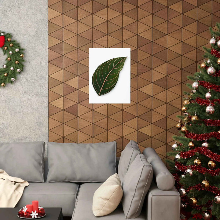 POS Aglaonema Rotundum Print