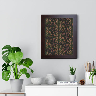 Calathea Pinstripe Framed Print, Poster, Laura Christine Photography & Design, Framed, Home & Living, Indoor, Paper, Posters, Laura Christine Photography & Design, laurachristinedesign.com