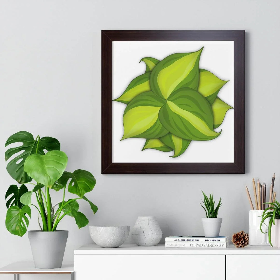 Philodendron Brasil Framed Print, Poster, Laura Christine Photography & Design, Framed, Home & Living, Indoor, Paper, Posters, Laura Christine Photography & Design, laurachristinedesign.com
