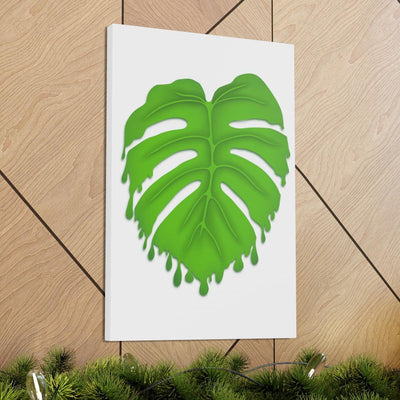 Melting Monstera Canvas, Canvas, Laura Christine Photography & Design, Art & Wall Decor, Canvas, Hanging Hardware, Home & Living, Indoor, Laura Christine Photography & Design, laurachristinedesign.com