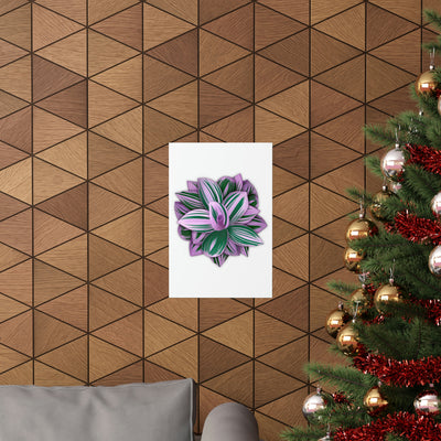 Tradescantia Nanouk Print