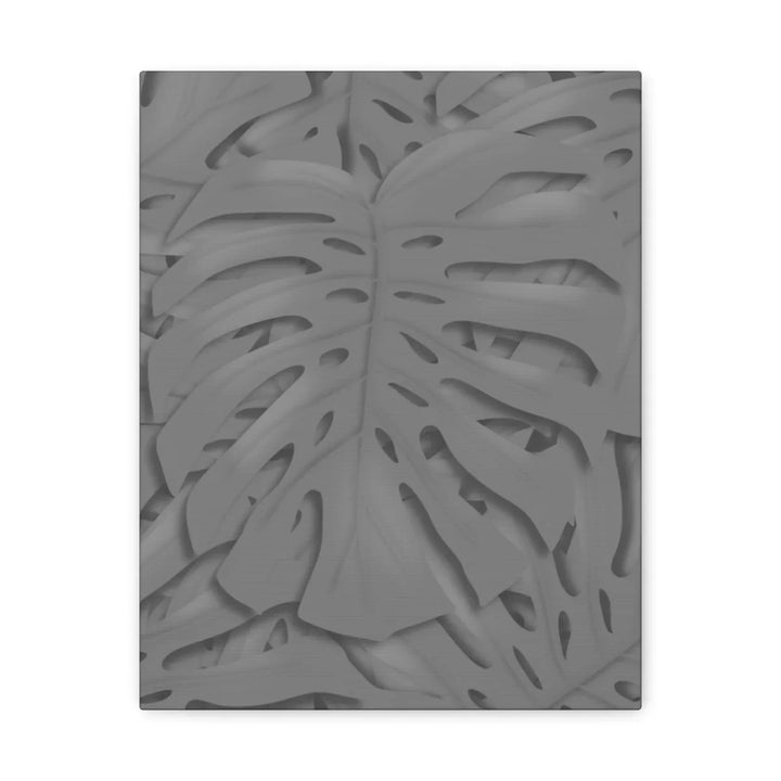 Monstera Canvas Art - Durable Matte Finish Canvas Art Print | Tropical Leaf Wall Decor