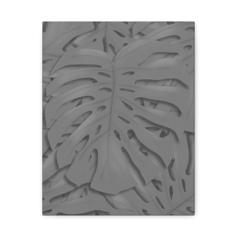 Smokey Monstera Canvas