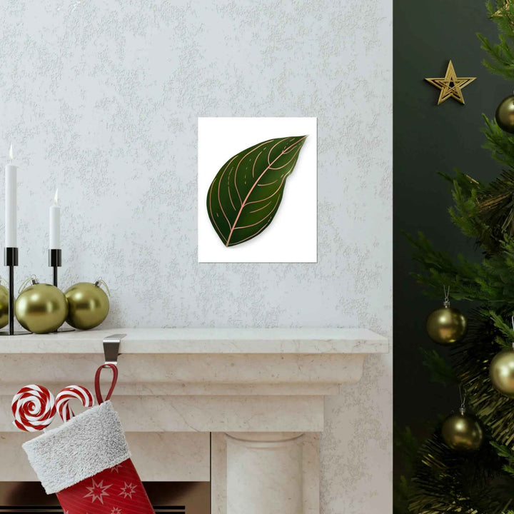 POS Aglaonema Rotundum Print