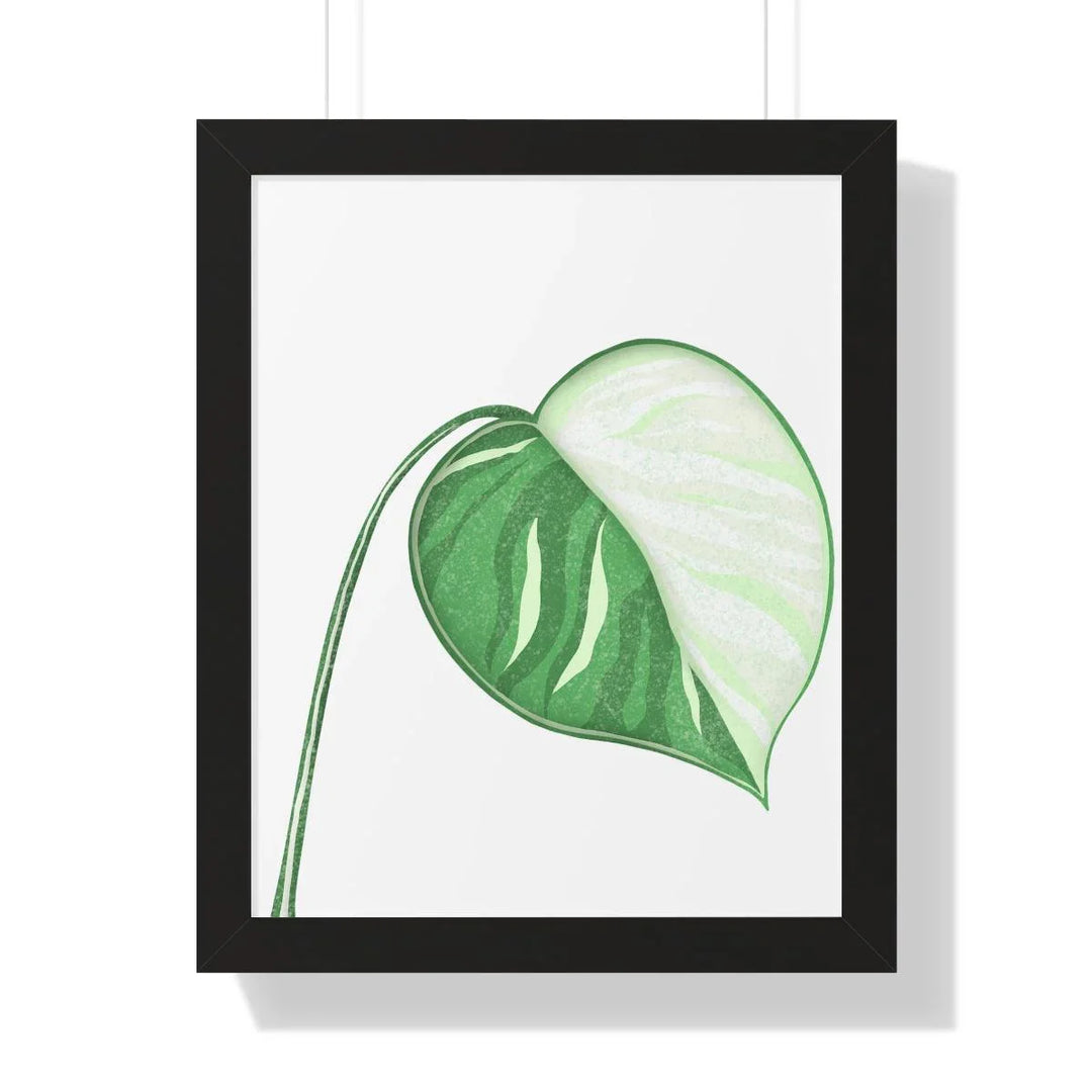 Monstera Albo Framed Print, Poster, Laura Christine Photography & Design, Framed, Home & Living, Indoor, Paper, Posters, Laura Christine Photography & Design, laurachristinedesign.com