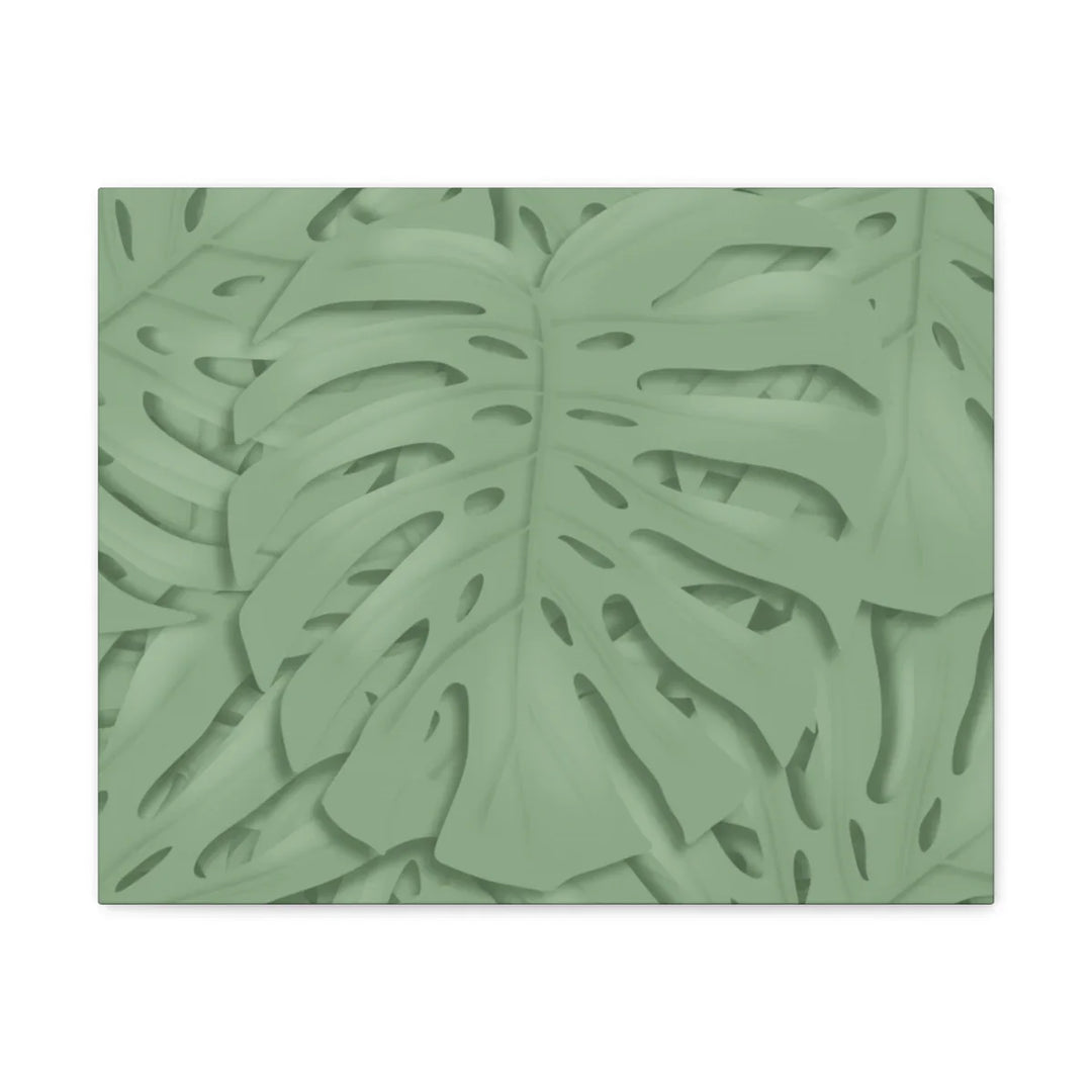 Monstera Canvas Art | Durable Matte Finish Canvas Art Print for Indoor Wall Decor