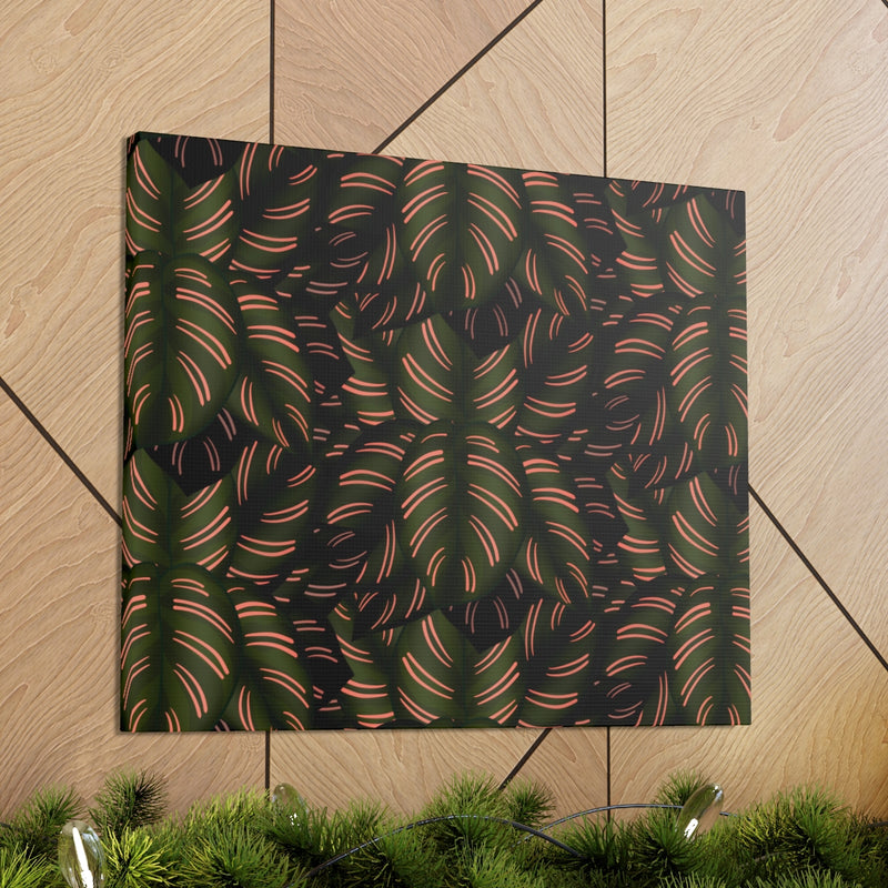 Calathea Pinstripe Canvas