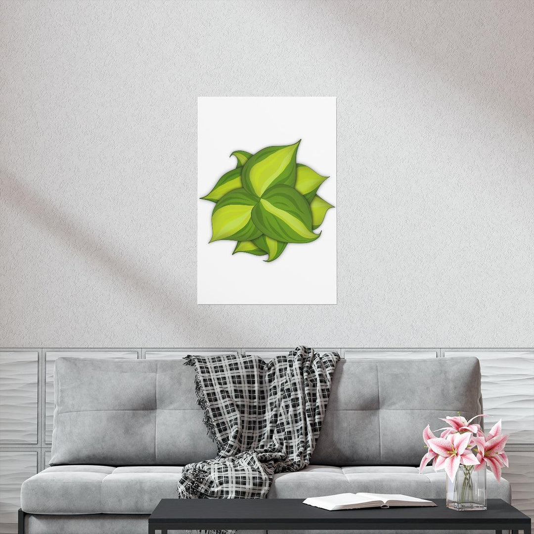 Philodendron Brasil Print – Botanical Wall Art on Museum Grade Paper Poster Unframed - Laura Christine Photography & Design
