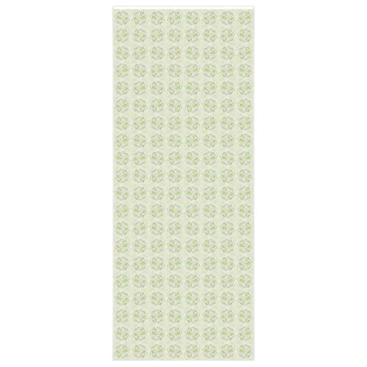 Snow Queen Wrapping Paper – Premium Gloss Holiday Gift Wrap with White Foliage Design