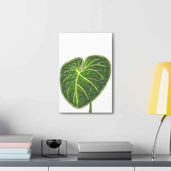 Philodendron Gloriosum Canvas - Stretched Canvas Art Print | Matte Indoor Wall Art