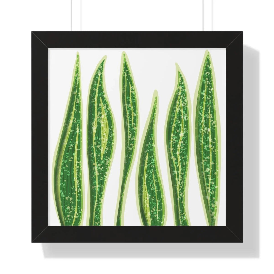 Snake Plant (Sanseiveria) Framed Print, Poster, Laura Christine Photography & Design, Framed, Home & Living, Indoor, Paper, Posters, Laura Christine Photography & Design, laurachristinedesign.com