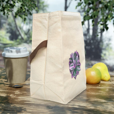 Tradescantia Nanouk Lunch Bag, Bags, Laura Christine Photography & Design, Accessories, Bags, Dining, DTG, Home & Living, Kitchen, Kitchen Accessories, Lunch bag, Reusable, Totes, Laura Christine Photography & Design, laurachristinedesign.com