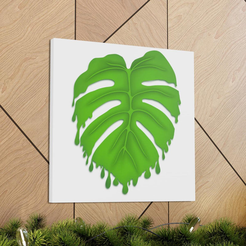 Melting Monstera Canvas, Canvas, Laura Christine Photography & Design, Art & Wall Decor, Canvas, Hanging Hardware, Home & Living, Indoor, Laura Christine Photography & Design, 