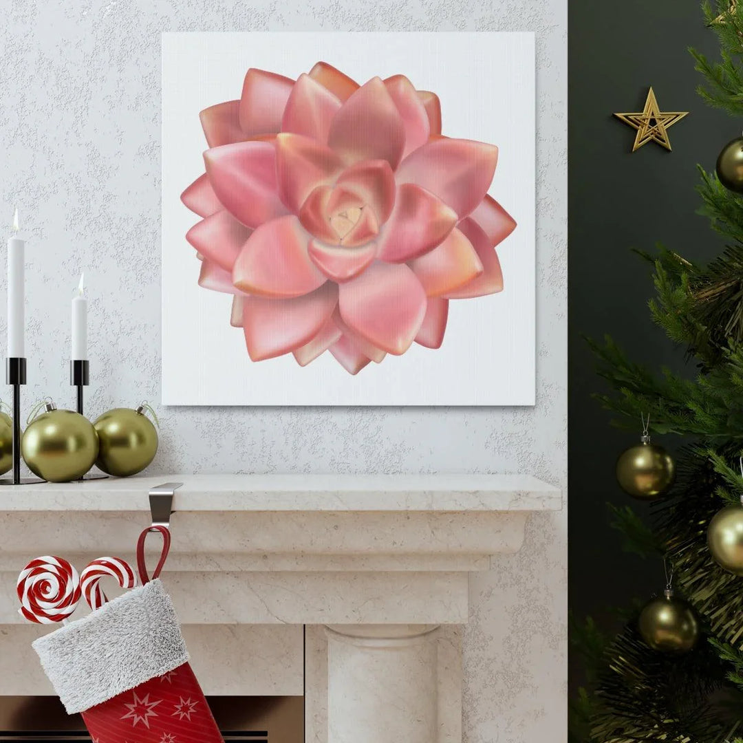 Graptosedum 'California Sunset' Succulent Canvas, Canvas, Laura Christine Photography & Design, Art & Wall Decor, Canvas, Hanging Hardware, Home & Living, Indoor, Laura Christine Photography & Design, laurachristinedesign.com