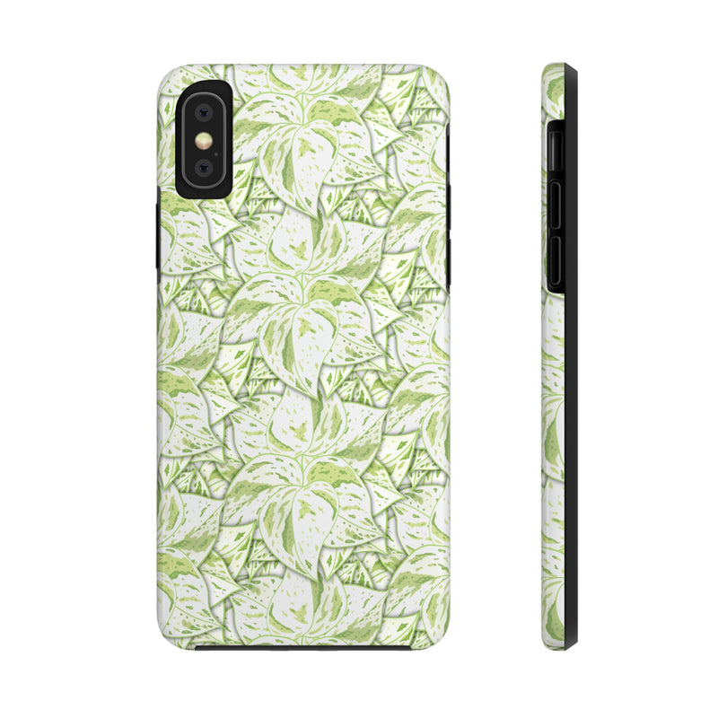 Snow Queen Pothos Phone Case, Phone Case, Printify, Accessories, Glossy, iPhone Cases, Matte, Phone accessory, Phone Cases, Samsung Cases, Laura Christine Photography & Design, laurachristinedesign.com