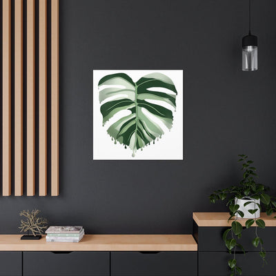 Melting Monstera Albo - Canvas, Canvas, Laura Christine Photography & Design, Art & Wall Decor, Canvas, Hanging Hardware, Home & Living, Indoor, Laura Christine Photography & Design, 