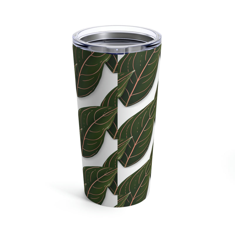 Aglaonema Rotundum Pattern Tumbler