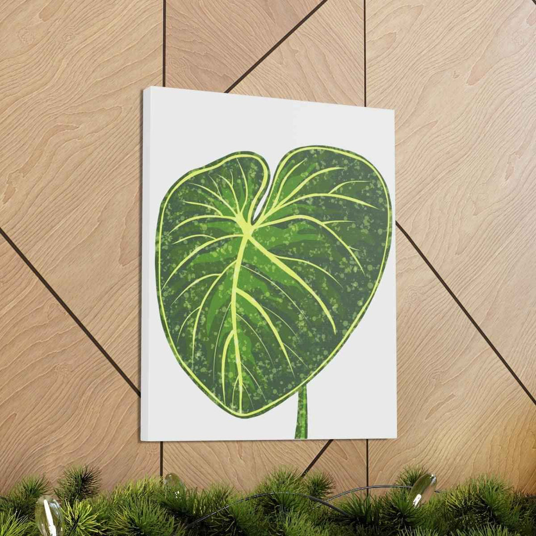 Philodendron Gloriosum Canvas - Stretched Canvas Art Print | Matte Indoor Wall Art