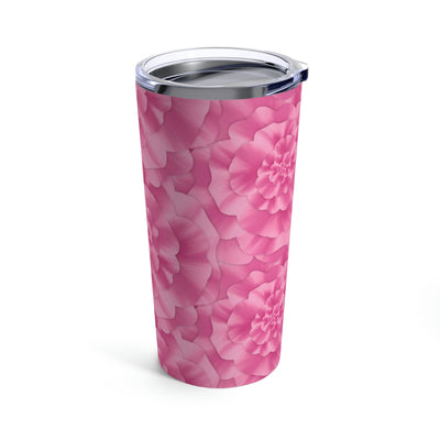 Abstract Peony Flower Tumbler