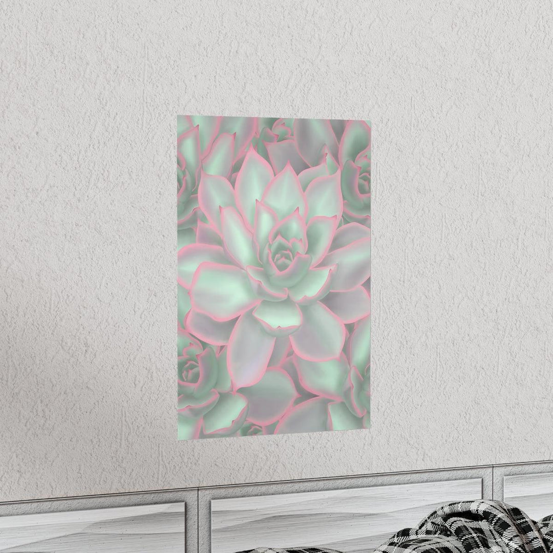 Echeveria Violet Queen Succulent Print, Poster, Laura Christine Photography & Design, Back to School, Home & Living, Indoor, Matte, Paper, Posters, Valentine's Day promotion, Laura Christine Photography & Design, laurachristinedesign.com