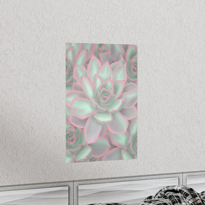 Echeveria Violet Queen Succulent Print, Poster, Laura Christine Photography & Design, Back to School, Home & Living, Indoor, Matte, Paper, Posters, Valentine's Day promotion, Laura Christine Photography & Design, laurachristinedesign.com