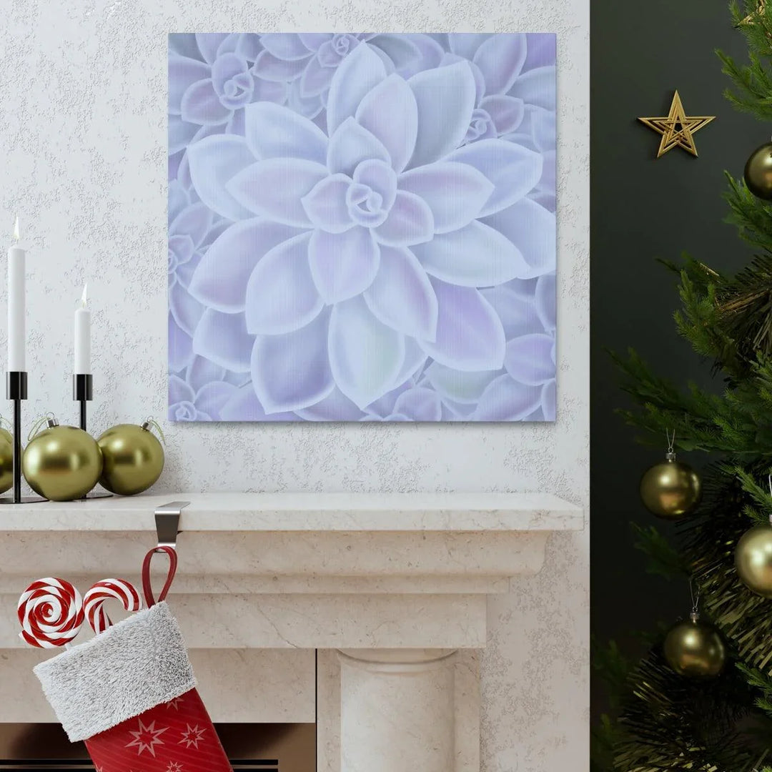 Graptopetalum 'Murasaki' Succulent Canvas, Canvas, Laura Christine Photography & Design, Art & Wall Decor, Canvas, Hanging Hardware, Home & Living, Indoor, Laura Christine Photography & Design, laurachristinedesign.com