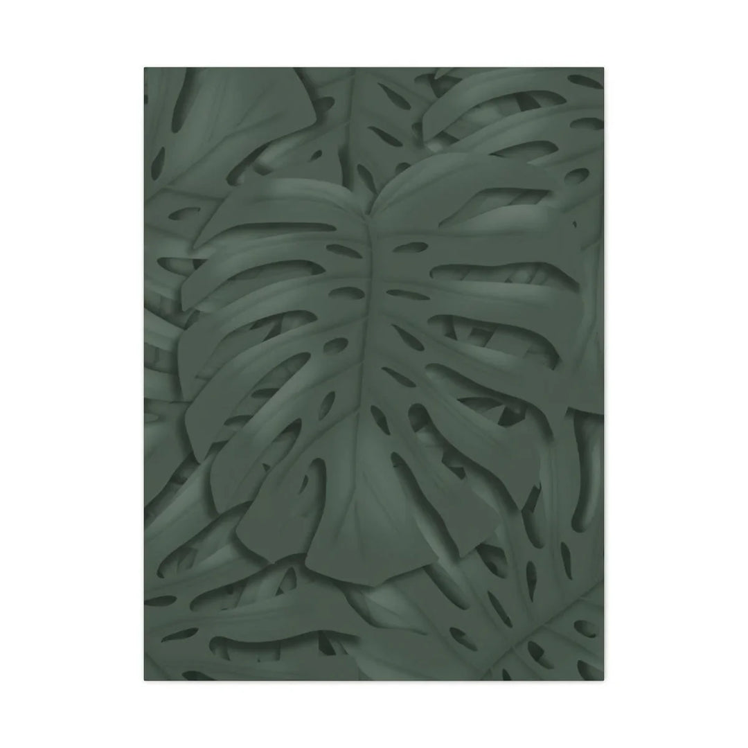 Deep Green Monstera Canvas, Canvas, Laura Christine Photography & Design, Art & Wall Decor, Canvas, Hanging Hardware, Home & Living, Indoor, Laura Christine Photography & Design, laurachristinedesign.com