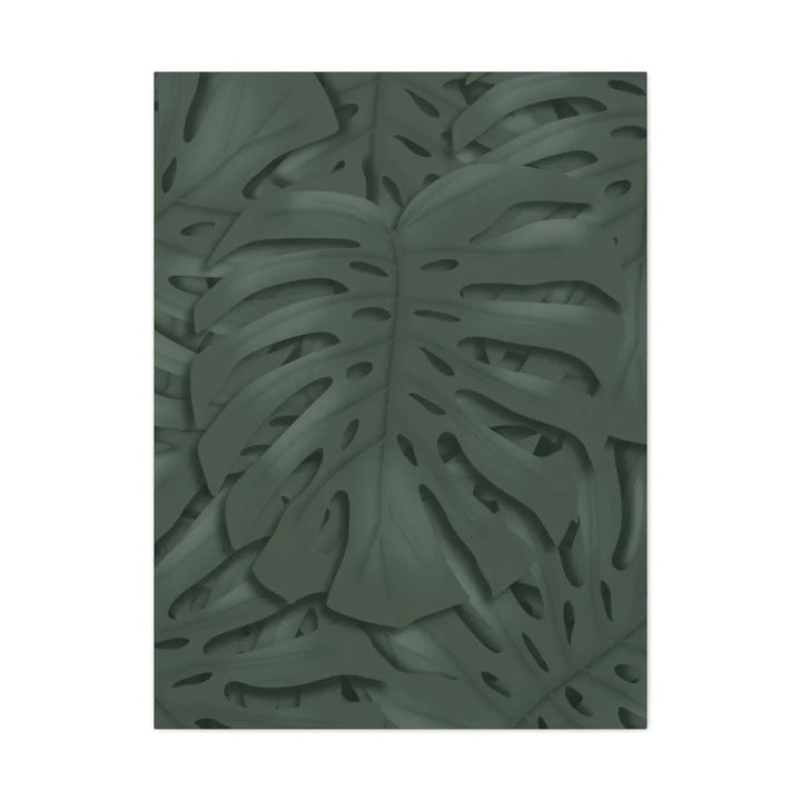 Deep Green Monstera Canvas, Canvas, Laura Christine Photography & Design, Art & Wall Decor, Canvas, Hanging Hardware, Home & Living, Indoor, Laura Christine Photography & Design, laurachristinedesign.com