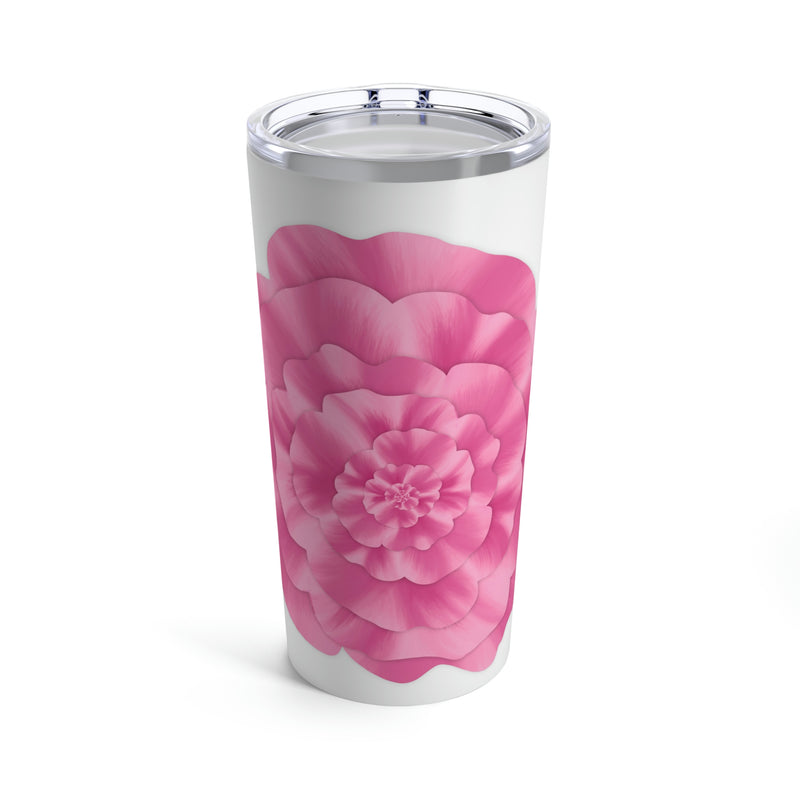 Abstract Peony Flower Tumbler