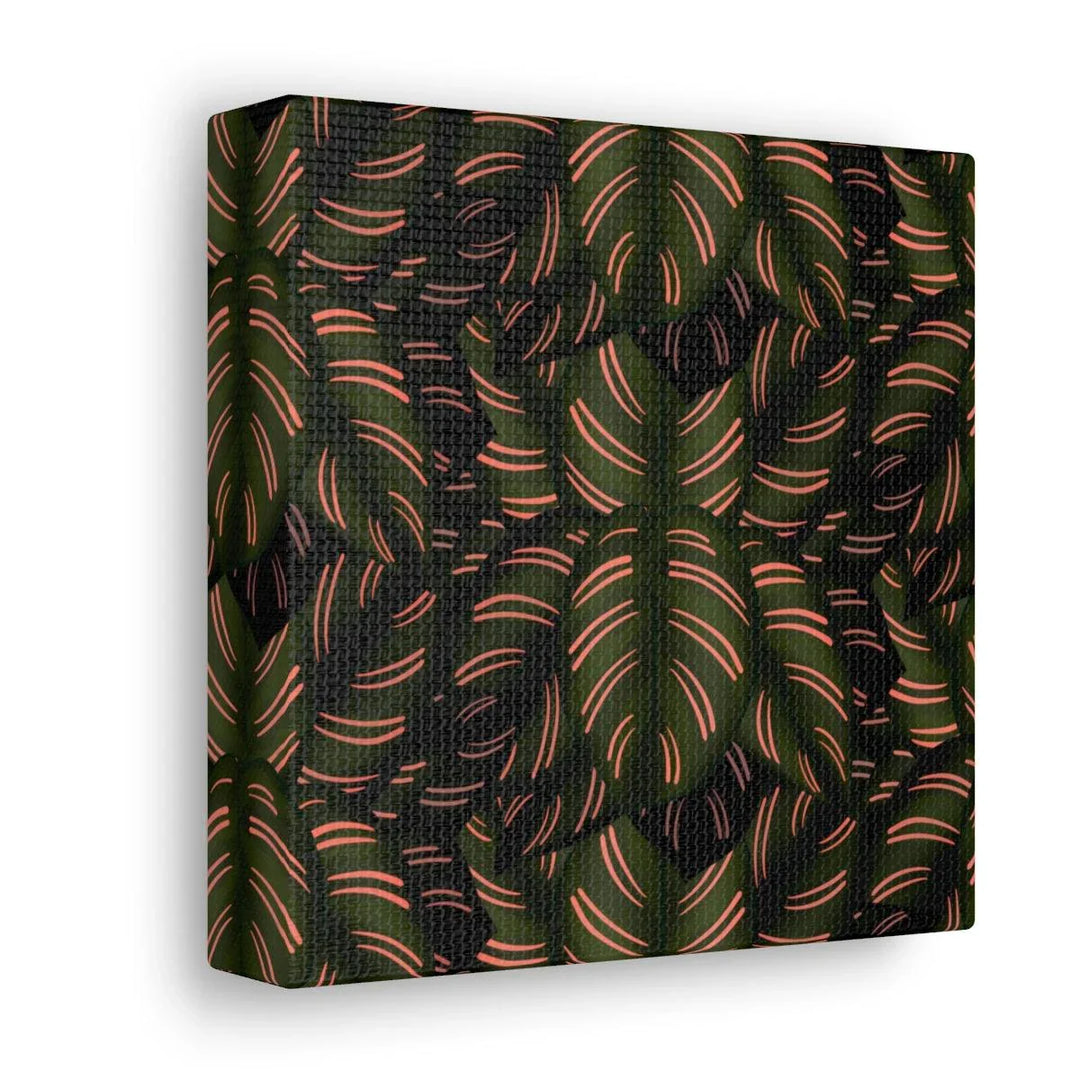 Calathea Pinstripe Canvas, Canvas, Laura Christine Photography & Design, Art & Wall Decor, Canvas, Hanging Hardware, Home & Living, Indoor, Laura Christine Photography & Design, laurachristinedesign.com
