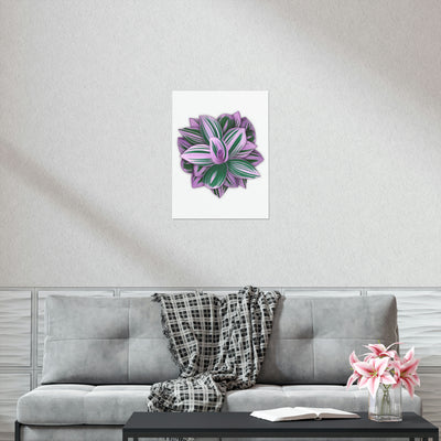 Tradescantia Nanouk Print