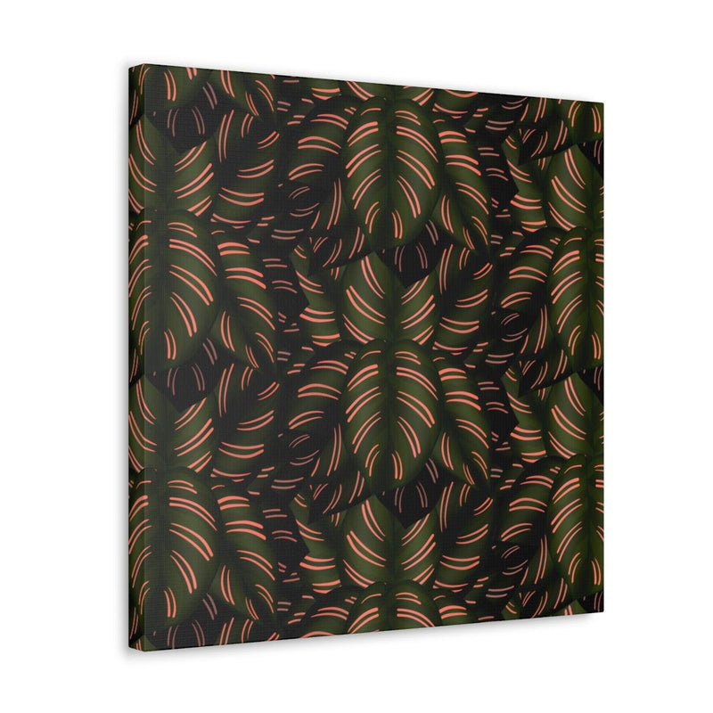 Calathea Pinstripe Canvas, Canvas, Laura Christine Photography & Design, Art & Wall Decor, Canvas, Hanging Hardware, Home & Living, Indoor, Laura Christine Photography & Design, laurachristinedesign.com