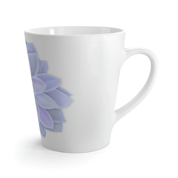 Succulent Mug - Durable Ceramic Coffee Mug With Easy Grip Handle & Pastel Design