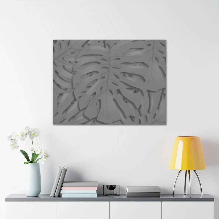 Monstera Canvas Art - Durable Matte Finish Canvas Art Print | Tropical Leaf Wall Decor