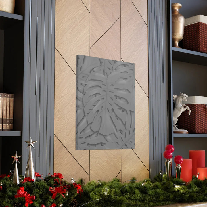 Monstera Canvas Art - Durable Matte Finish Canvas Art Print | Tropical Leaf Wall Decor