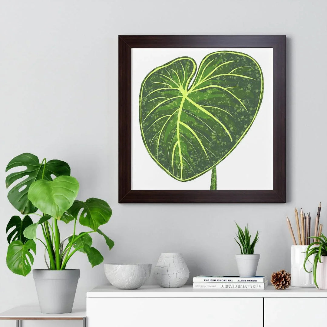 Philodendron Gloriosum Framed Print, Poster, Laura Christine Photography & Design, Framed, Home & Living, Indoor, Paper, Posters, Laura Christine Photography & Design, laurachristinedesign.com