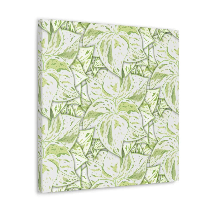 Snow Queen Pothos Canvas, Canvas, Laura Christine Photography & Design, Art & Wall Decor, Canvas, Hanging Hardware, Home & Living, Indoor, Laura Christine Photography & Design, laurachristinedesign.com