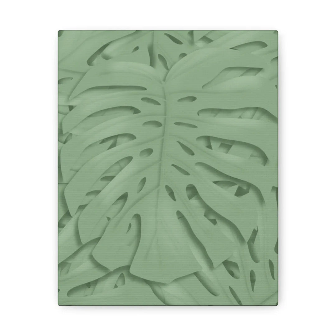 Monstera Canvas Art | Durable Matte Finish Canvas Art Print for Indoor Wall Decor